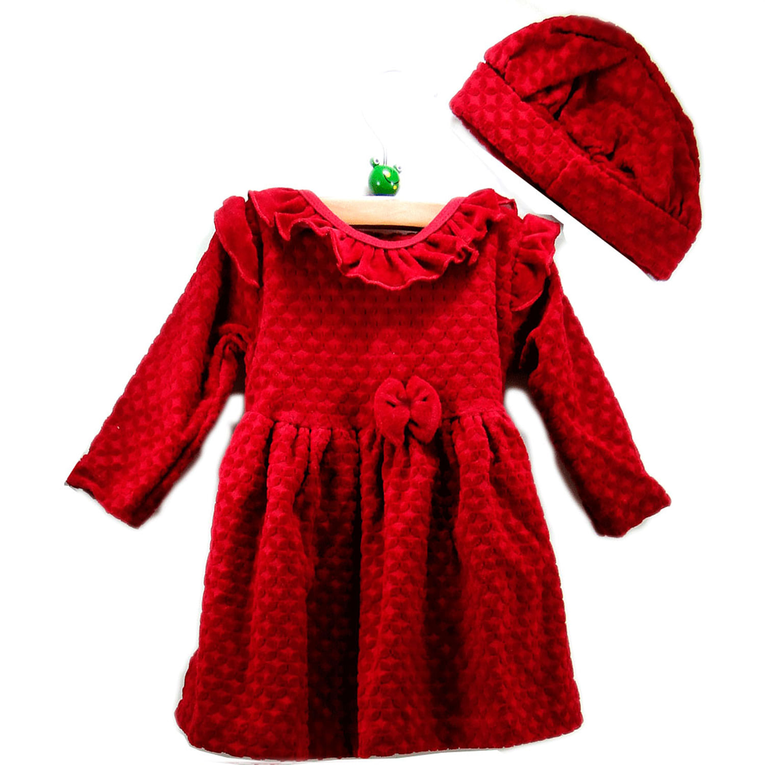 Miniatura Vestido Bebê Plush Inverno - Soninho Infantil