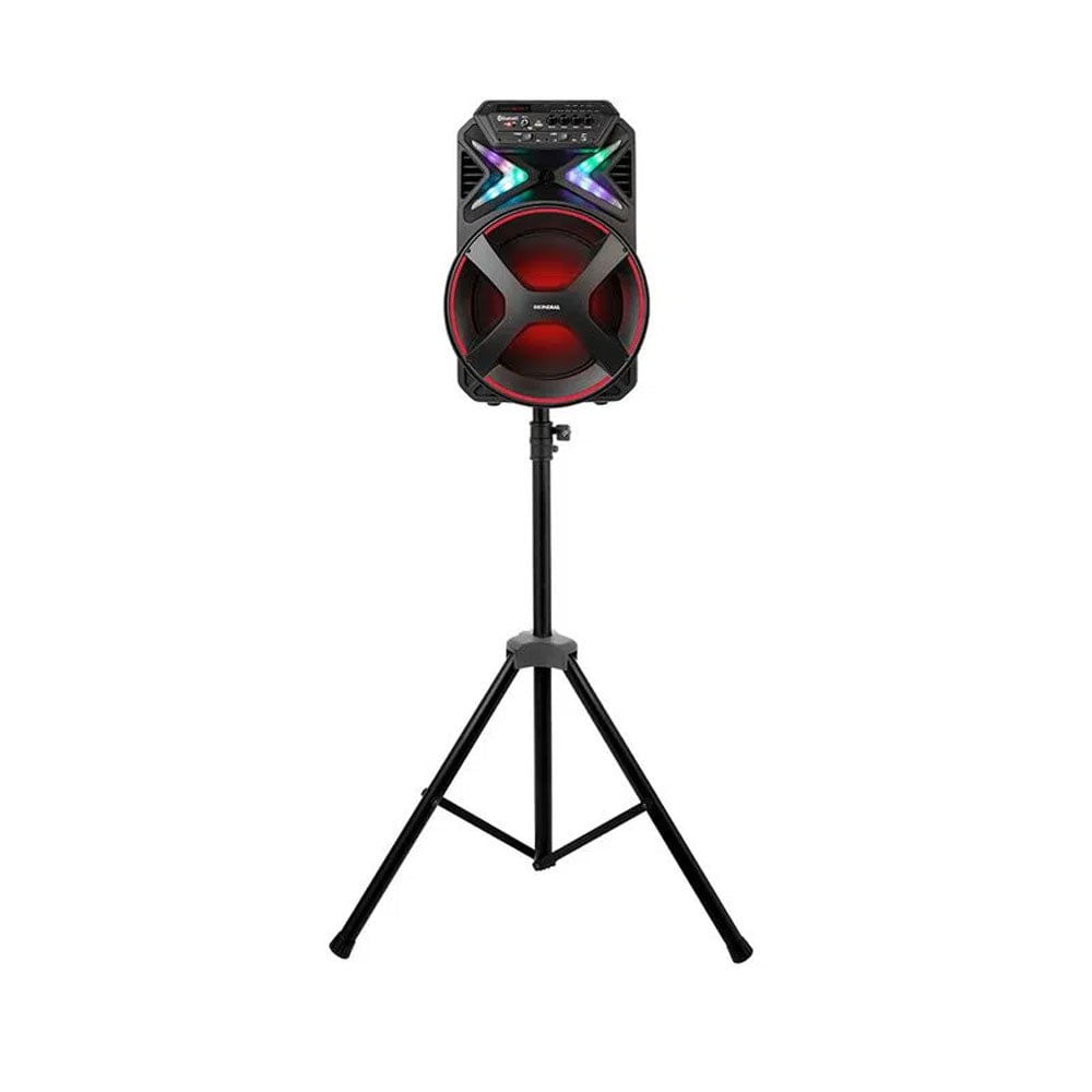 Miniatura Caixa Amplificada Mondial CM-400 400W Bluetooth USB Rádio FM Preto - Bivolt