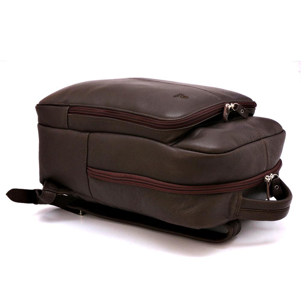 Mochila Executiva Masculina Couro Legitimo 30 Litros