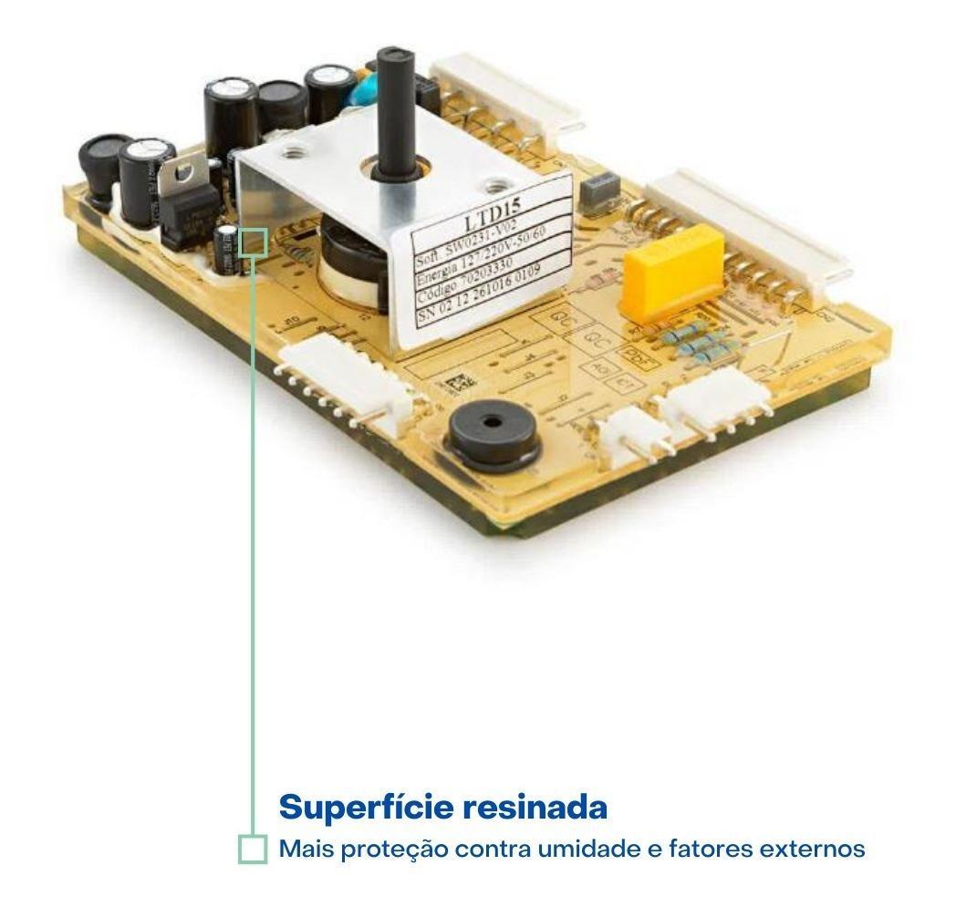 Miniatura Placa De Potência Da Ltd15 Electrolux 15Kg 70203330 Original