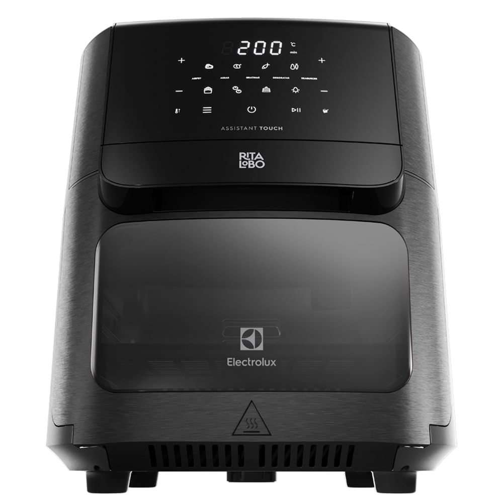 Air Fryer Electrolux por Rita Lobo 12L Digital Grafite Experience com 1700W (EAF85) 110