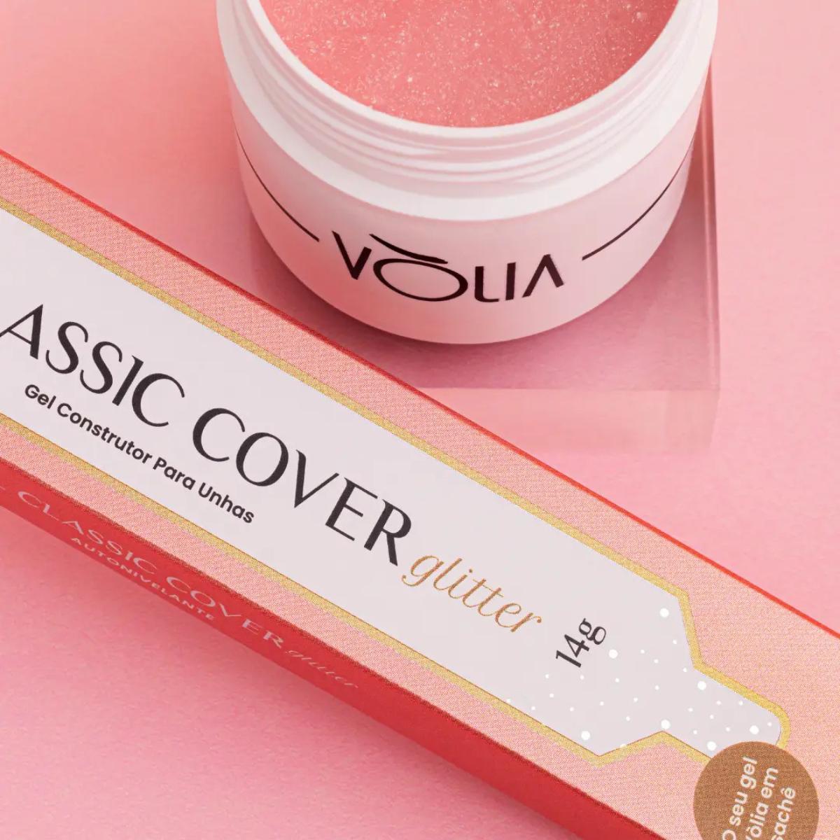 Miniatura Refil Gel Classic Cover Glitter Vólia 14G