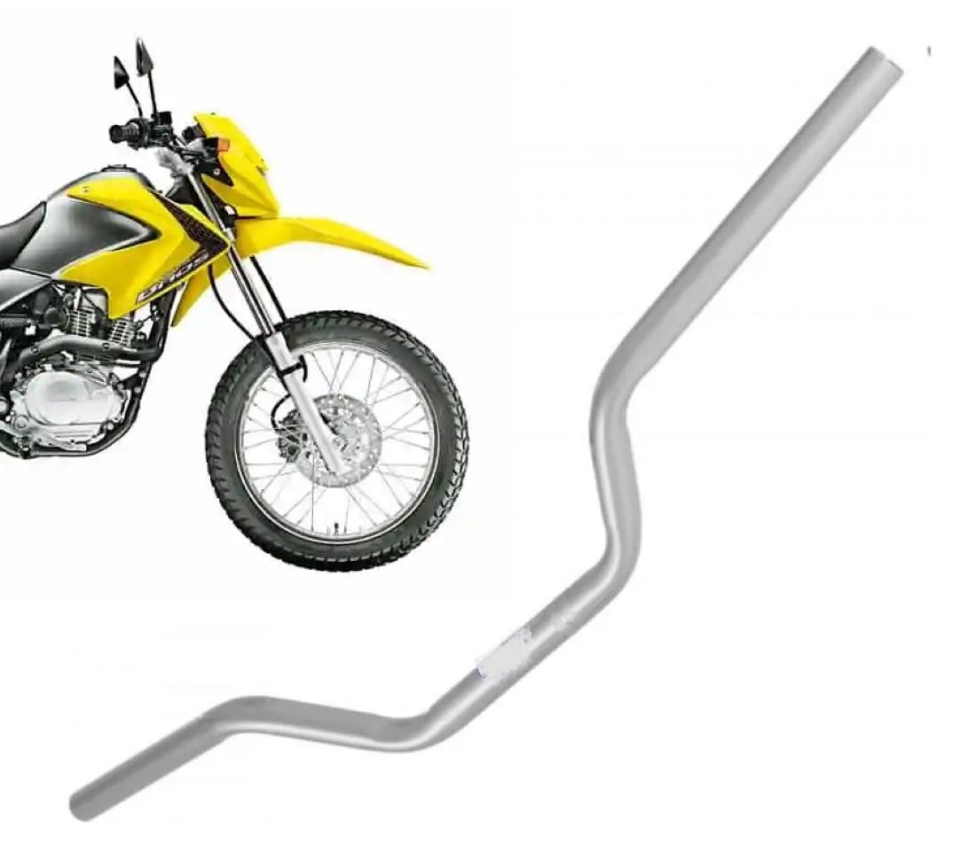 Miniatura Guidão Cinza Honda Bros 150 2009 Ate 2014 Nx400I Falcon