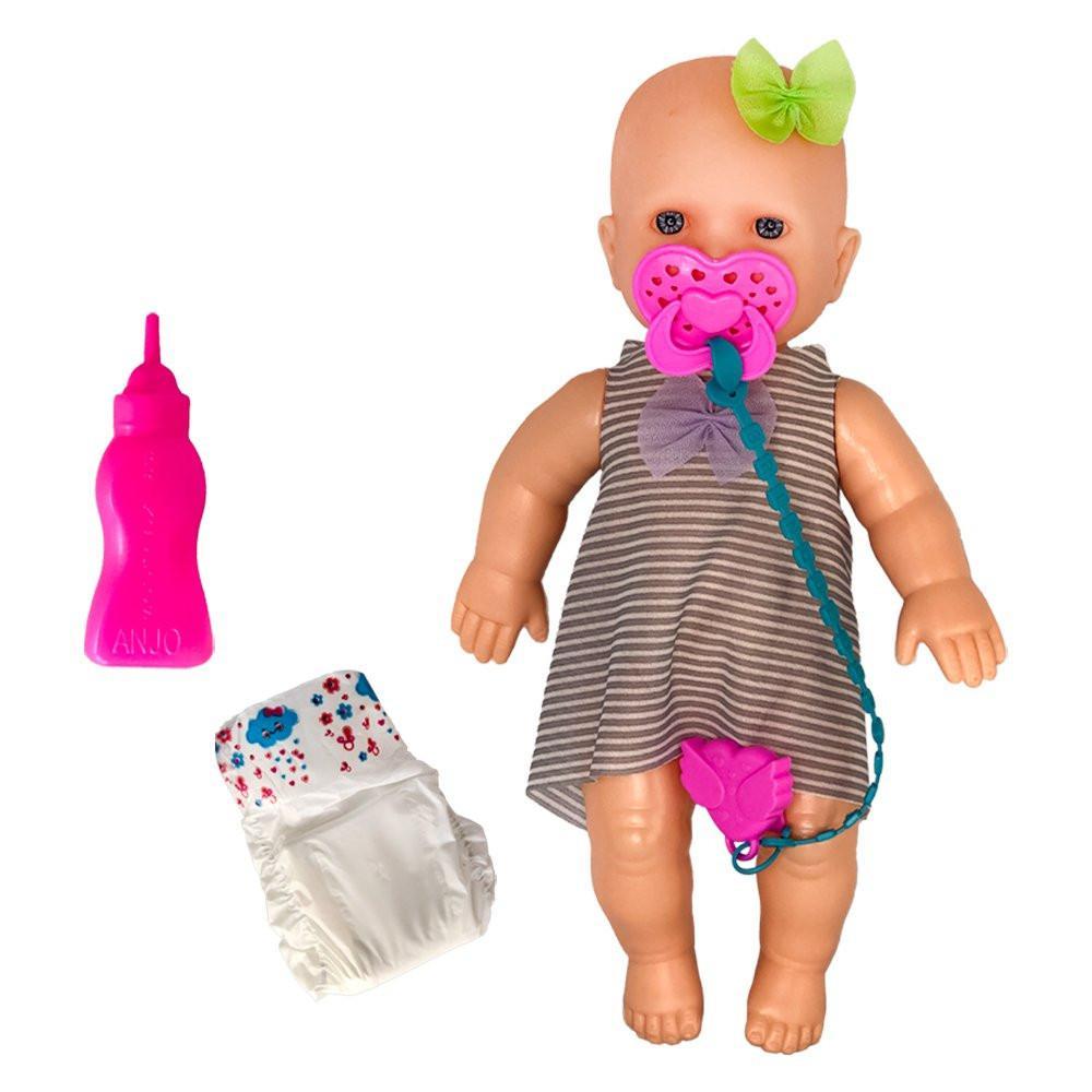 Boneca Babidu Faz Xixi na Fralda - Brinquedo Educativo
