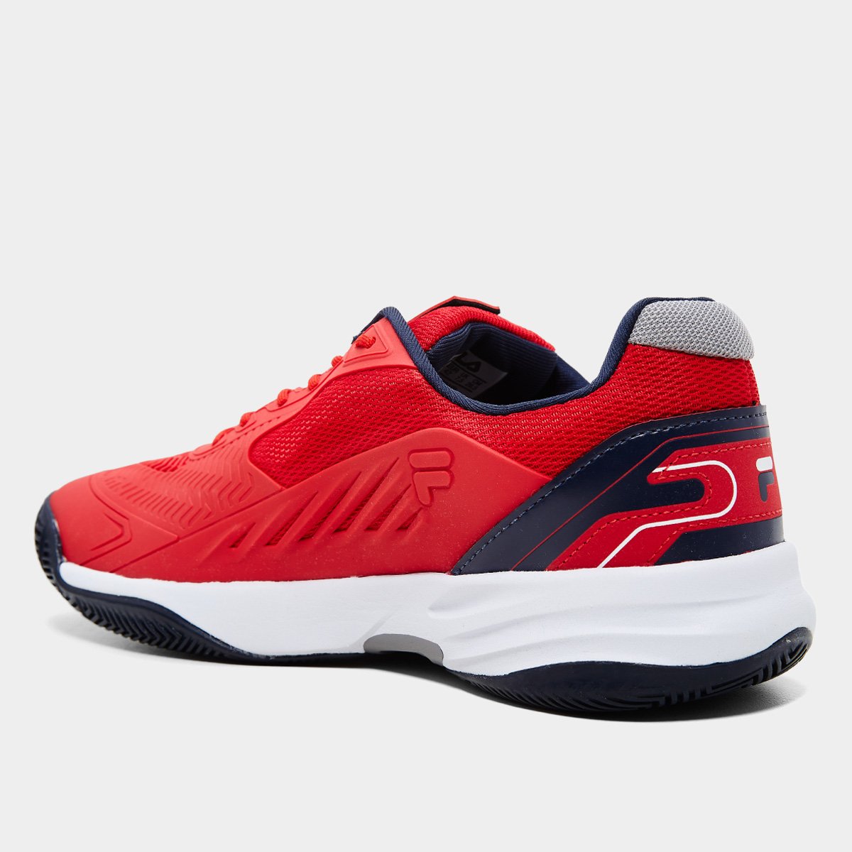Miniatura Tênis Fila Acer Masculino Vermelho+Branco - 39