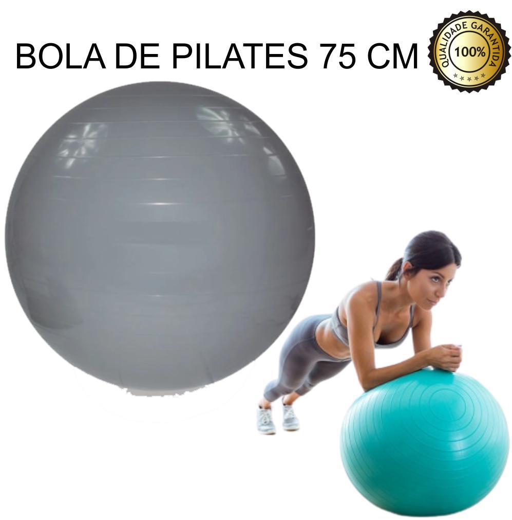 Miniatura Suporte De Parede De Bola + Bola De Pilates 75 Cm