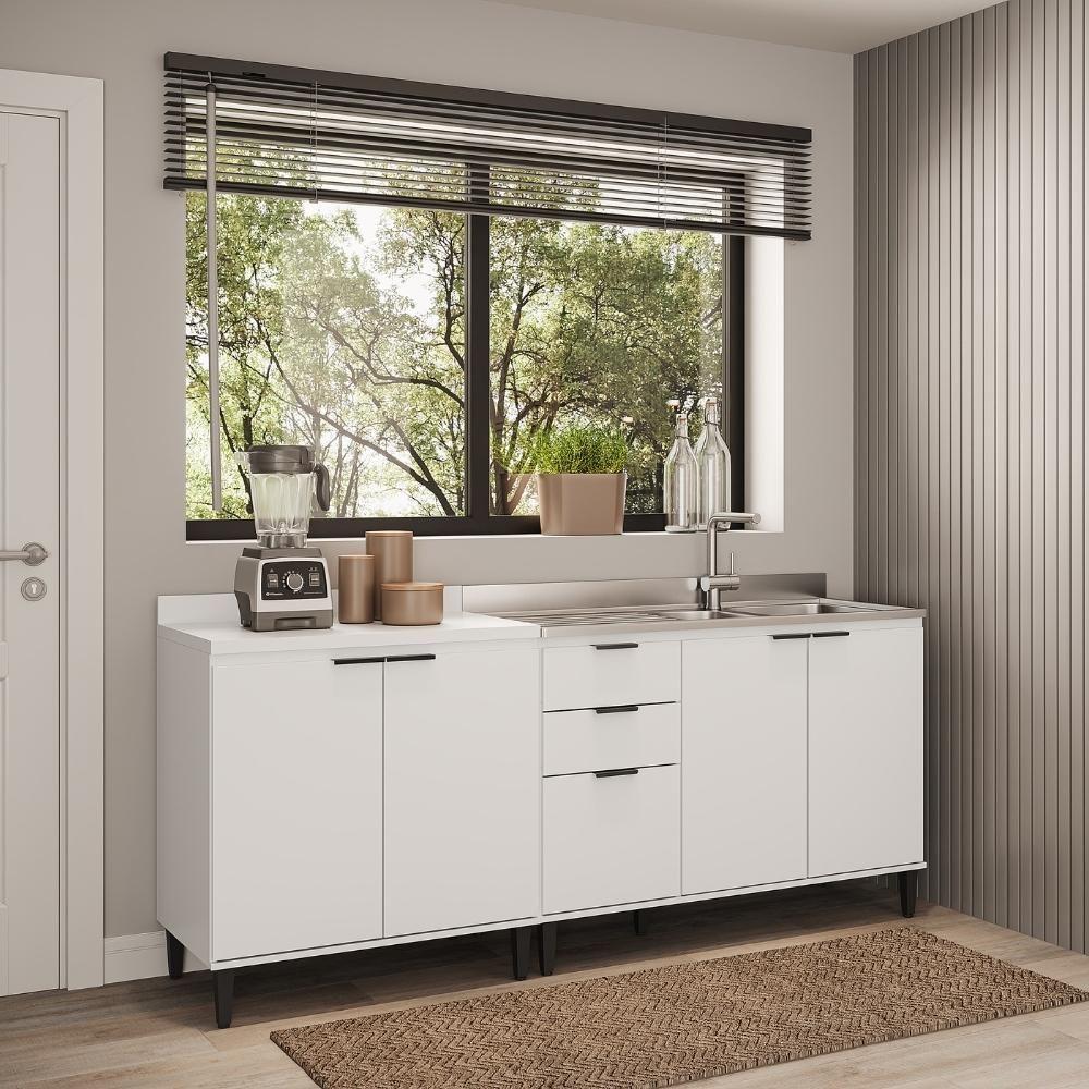 Miniatura Conjunto Balcões Miami Mood Carraro Branco