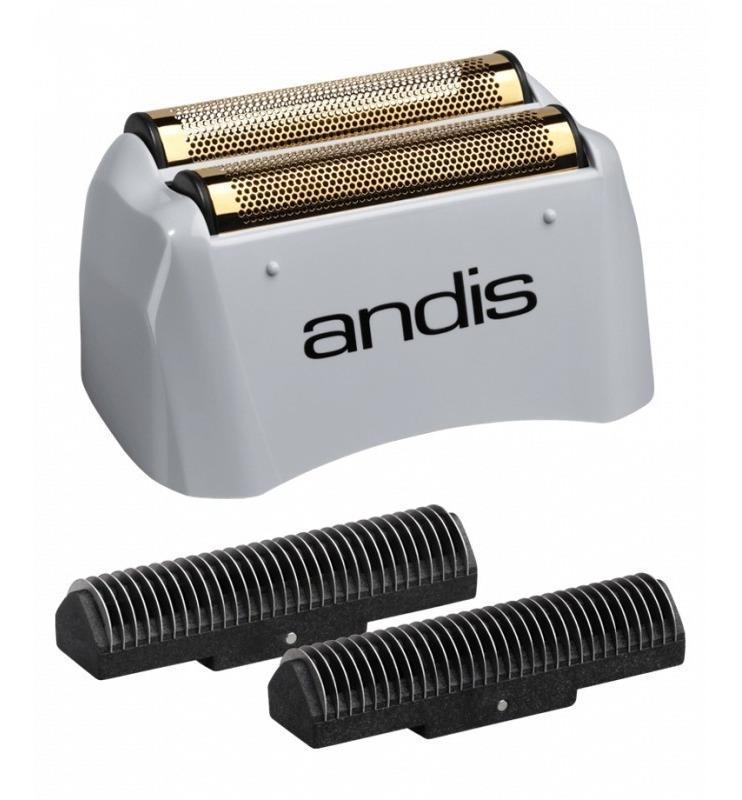 Miniatura Lâmina Máquina Andis Profoil Lithium Shaver - Kit Completo