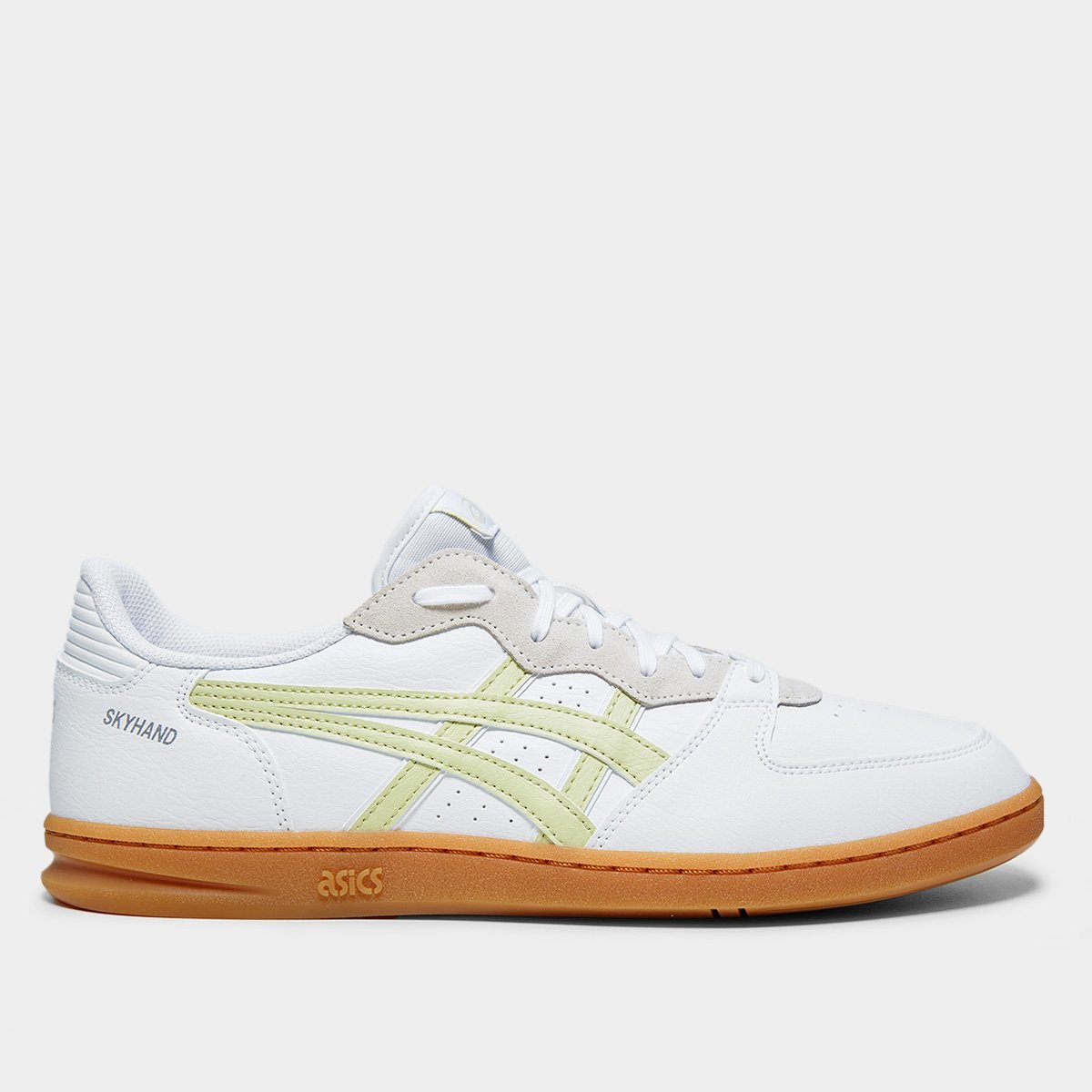 Miniatura Tênis Asics Skyhand OG Branco+Bege - 39