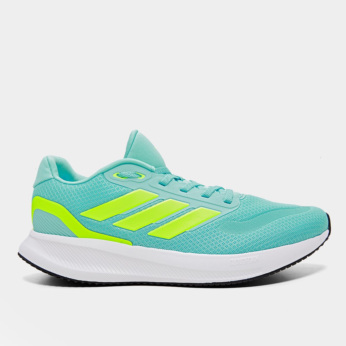 Miniatura Tênis Adidas Runfalcon 5 Masculino Azul Turquesa - 38