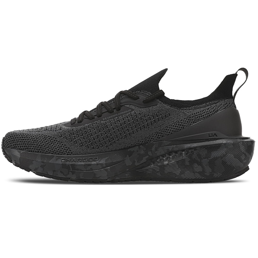 Miniatura Tênis de Corrida Under Armour Charged Quicker 2 34 Cinza