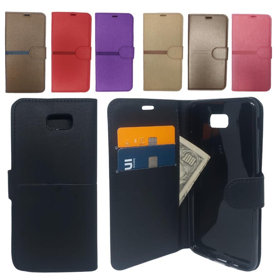 Miniatura Capa Carteira Para Samsung J5 Prime - Cor Vermelha