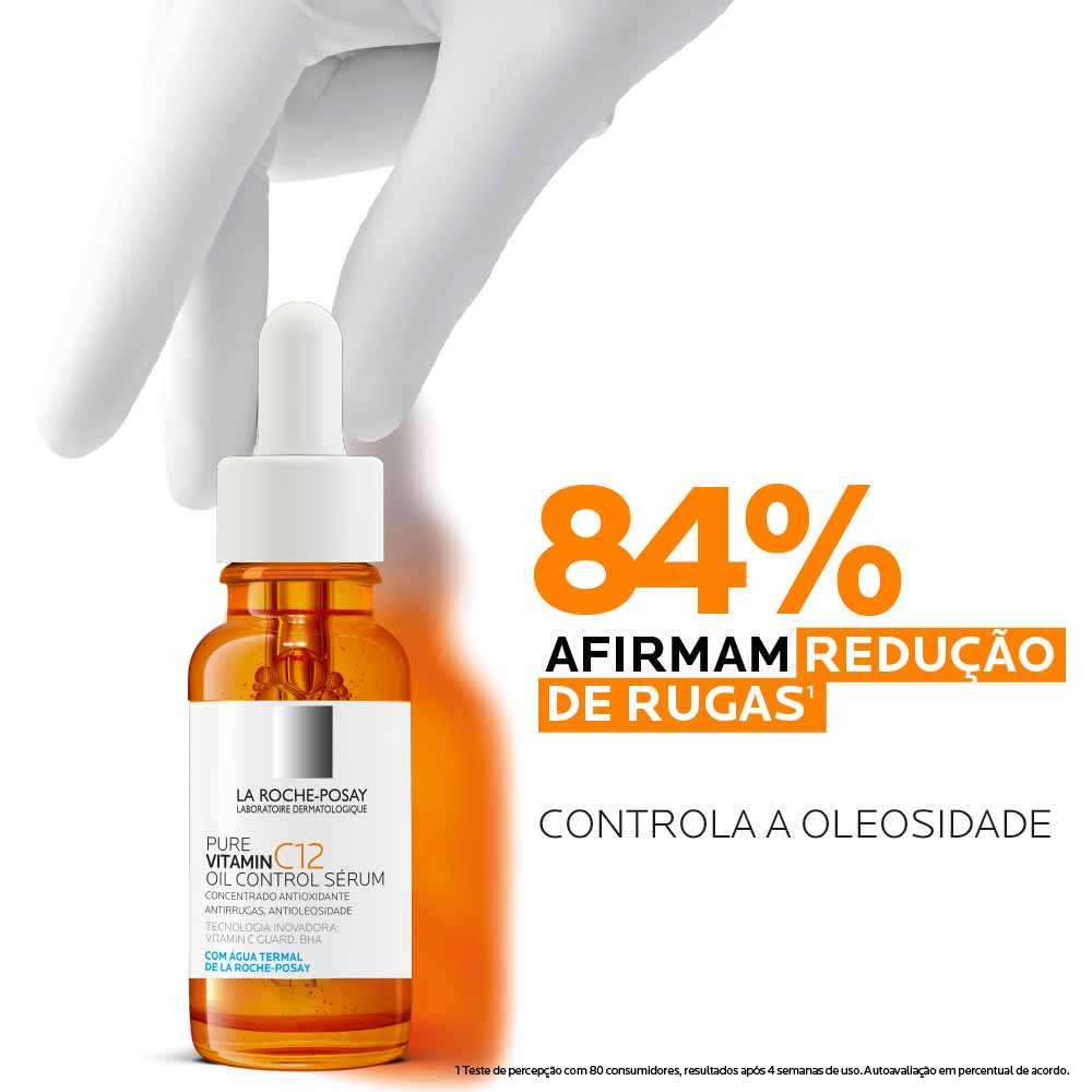 Miniatura Sérum Antirrugas La Roche-Posay - Pure Vitamin C12 Oil Control 15ml