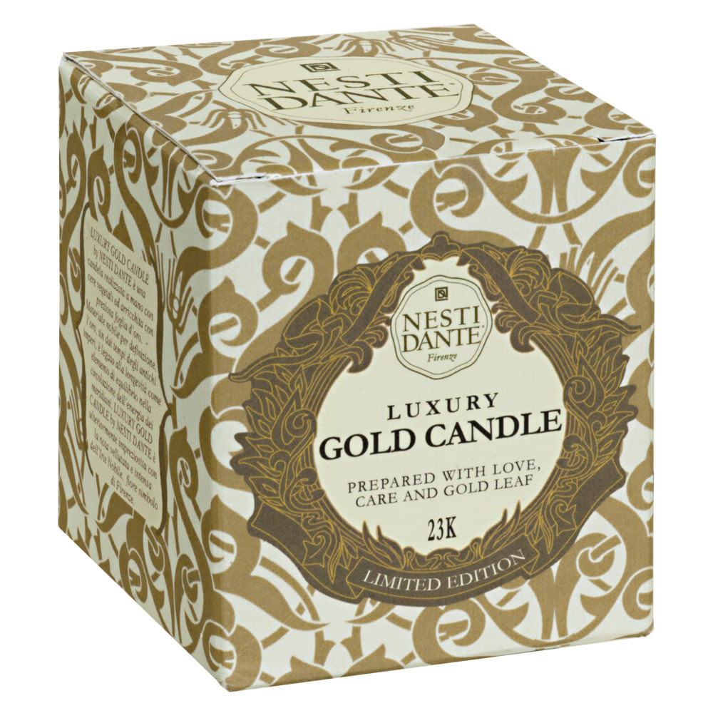 Miniatura Vela Perfumada Nesti Dante - Luxury Gold 160g