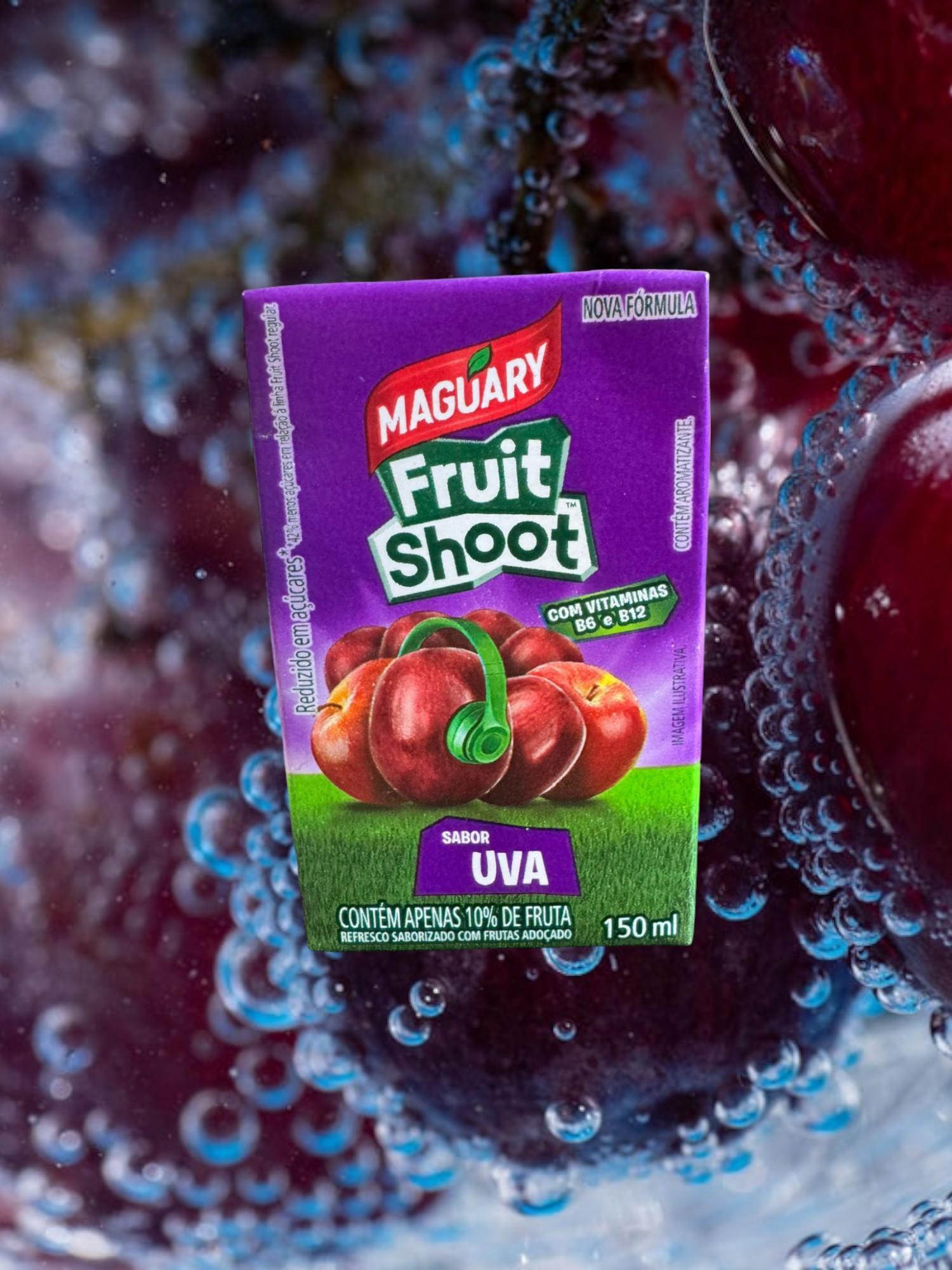 Suco Maguary Uva Fruit Shoot 150Ml Lanche Escola- Kit 25Un