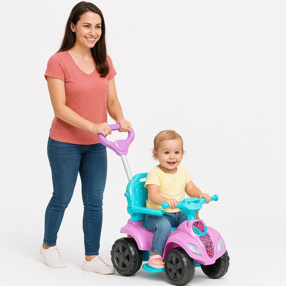Miniatura Quadriciclo Infantil Dog Menina - Rosa
