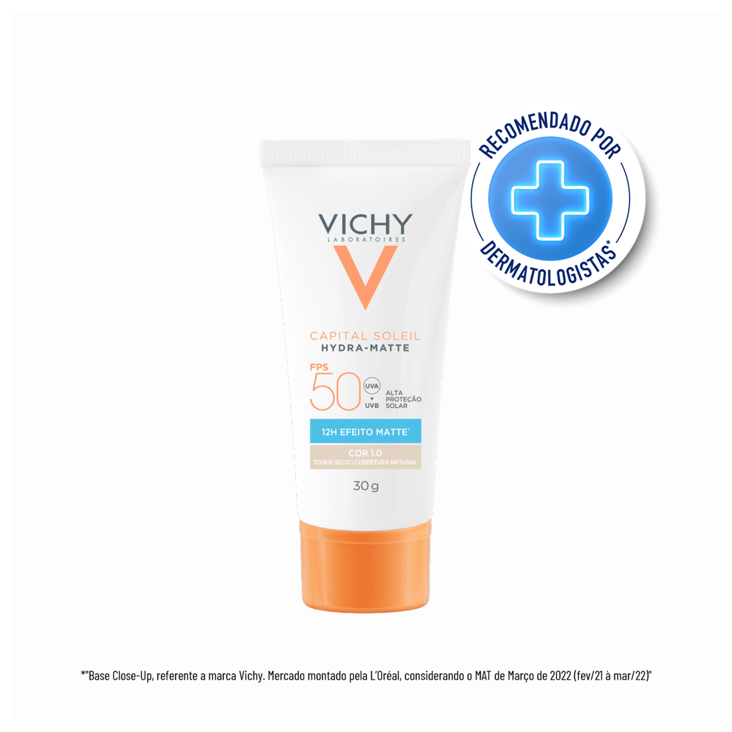 Miniatura Vichy Capital Soleil Hydra-Matte FPS 50 Cor 1.0 - Protetor Solar 30g