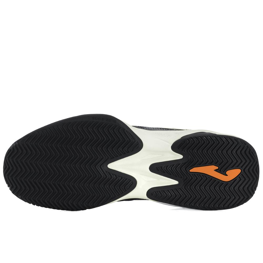 Miniatura Tênis Joma Master 1000 Clay - Saibro - Preto Prata e Branco 41