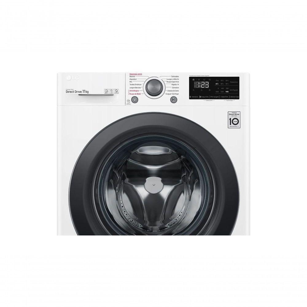 Miniatura Lavadora Smart LG VC5 11kg Branca com Inteligência Artificial AIDD™ 110V
