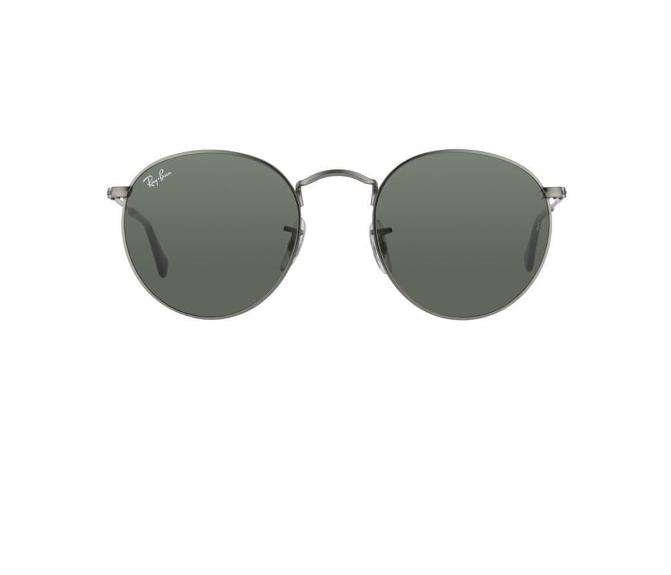 Miniatura Ray Ban Rb3447L 029 Round Metal Óculos De Sol Tam. 5,3 Cm