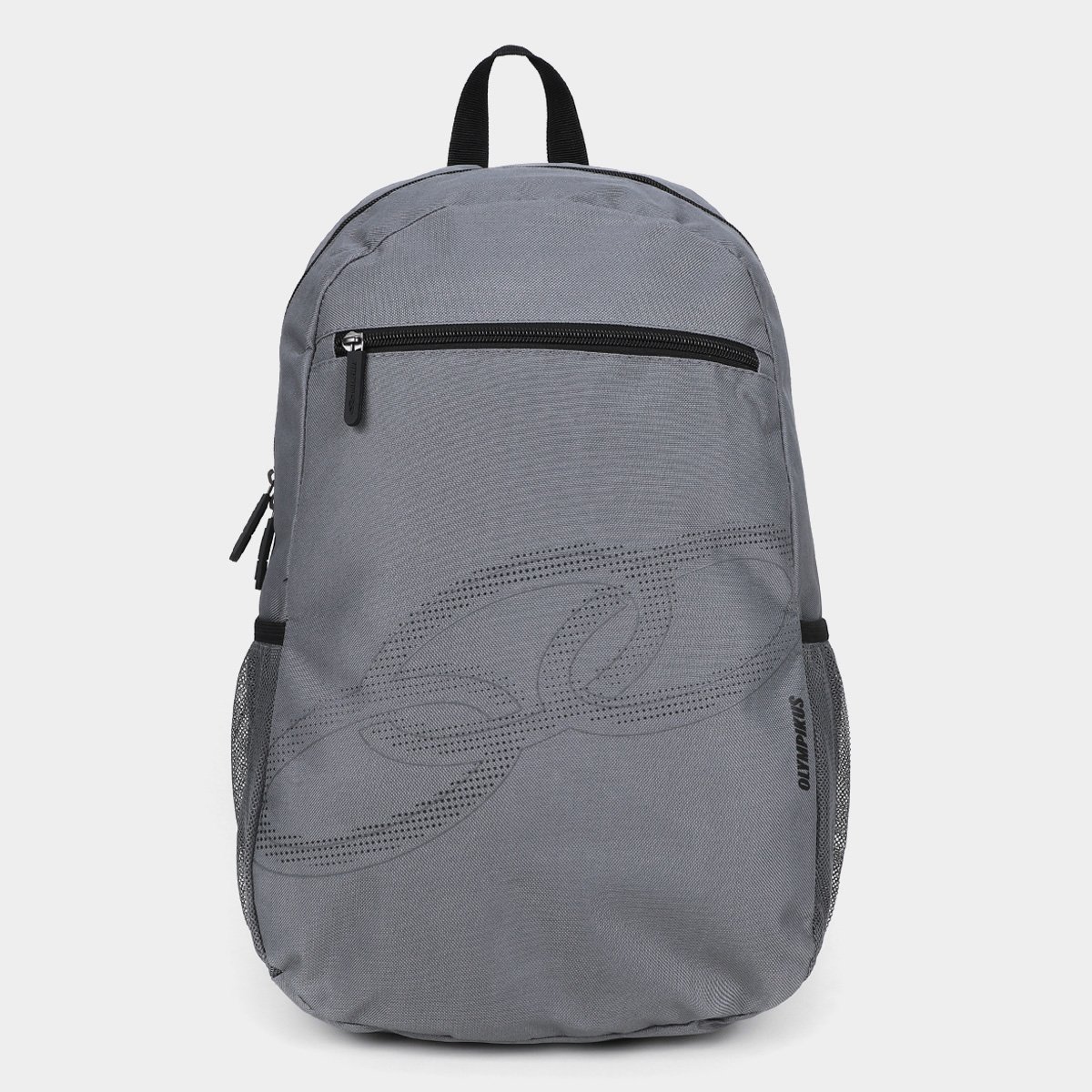 Miniatura Mochila Olympikus Basic New Cinza+Preto