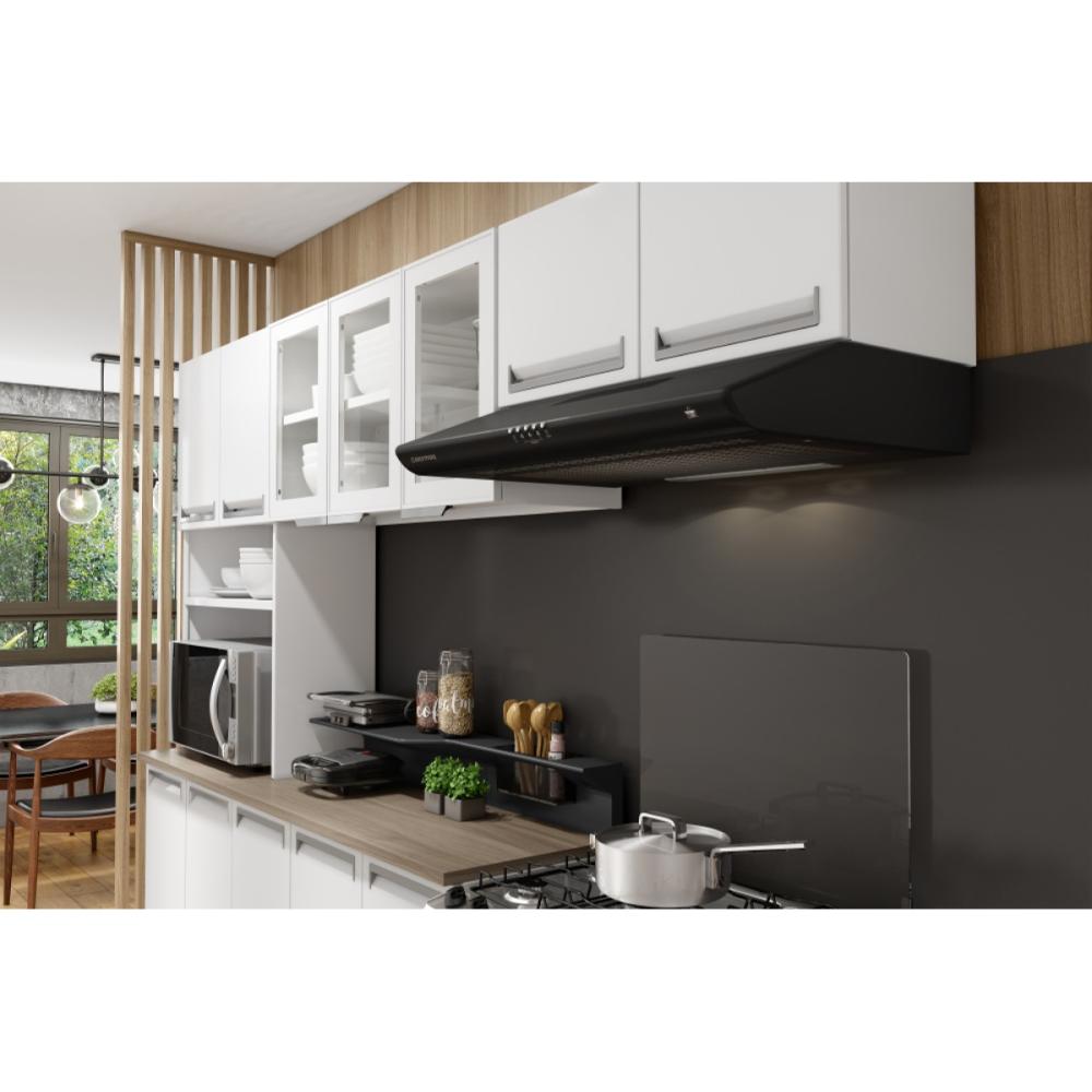 Miniatura Depurador de Ar Colormaq Cook 80cm Bivolt Preto - Bivolt