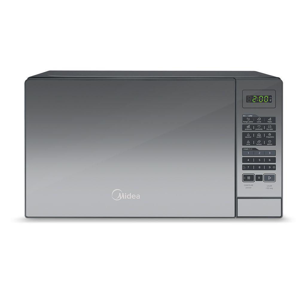Miniatura Forno Microondas Espelhado 20 Litros 127V- Midea