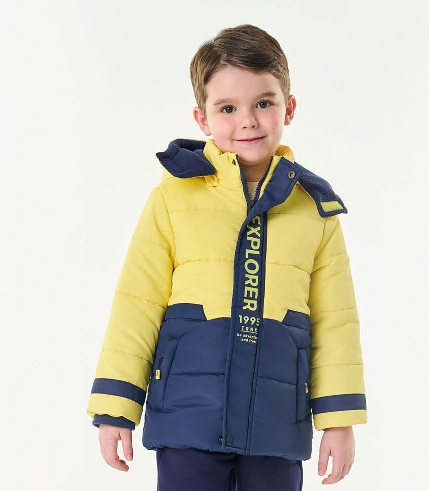 Miniatura Jaqueta Infantil Explorer Trick Nick Amarelo 4