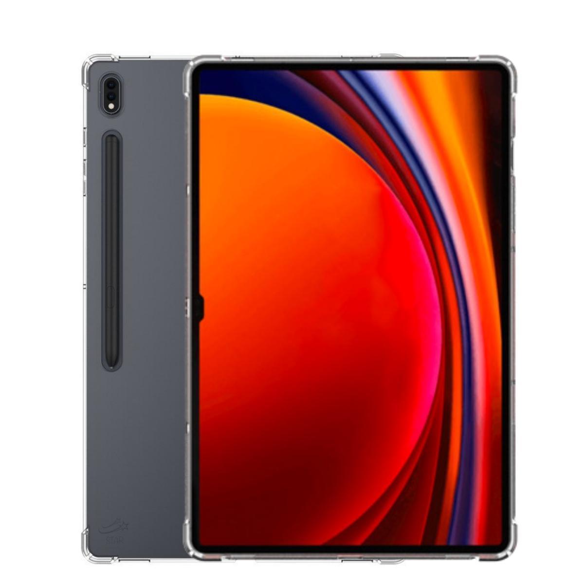 Miniatura Capinha Borda Anti Impacto Para Samsung Galaxy Tab S9+ 12.4