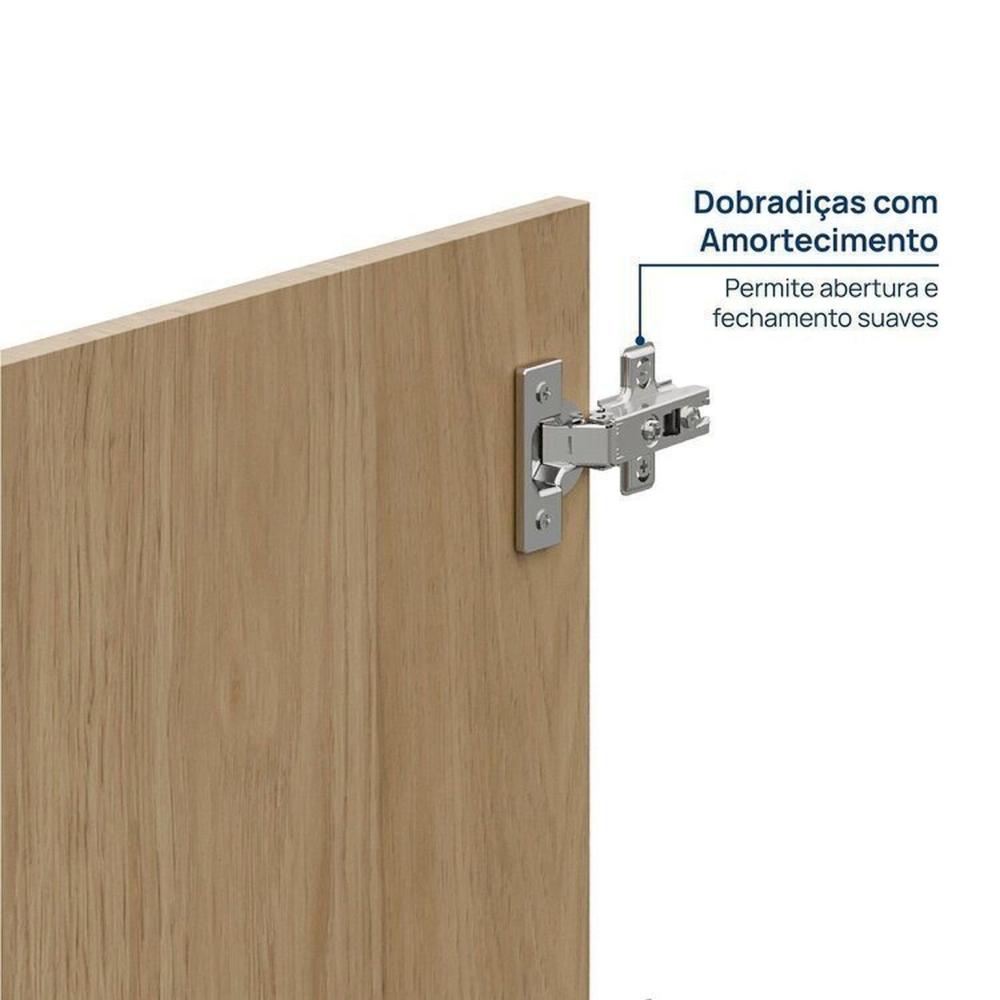 Módulo 70x120 2 Portas Frame Cabecasa madeiramadeira Acácia