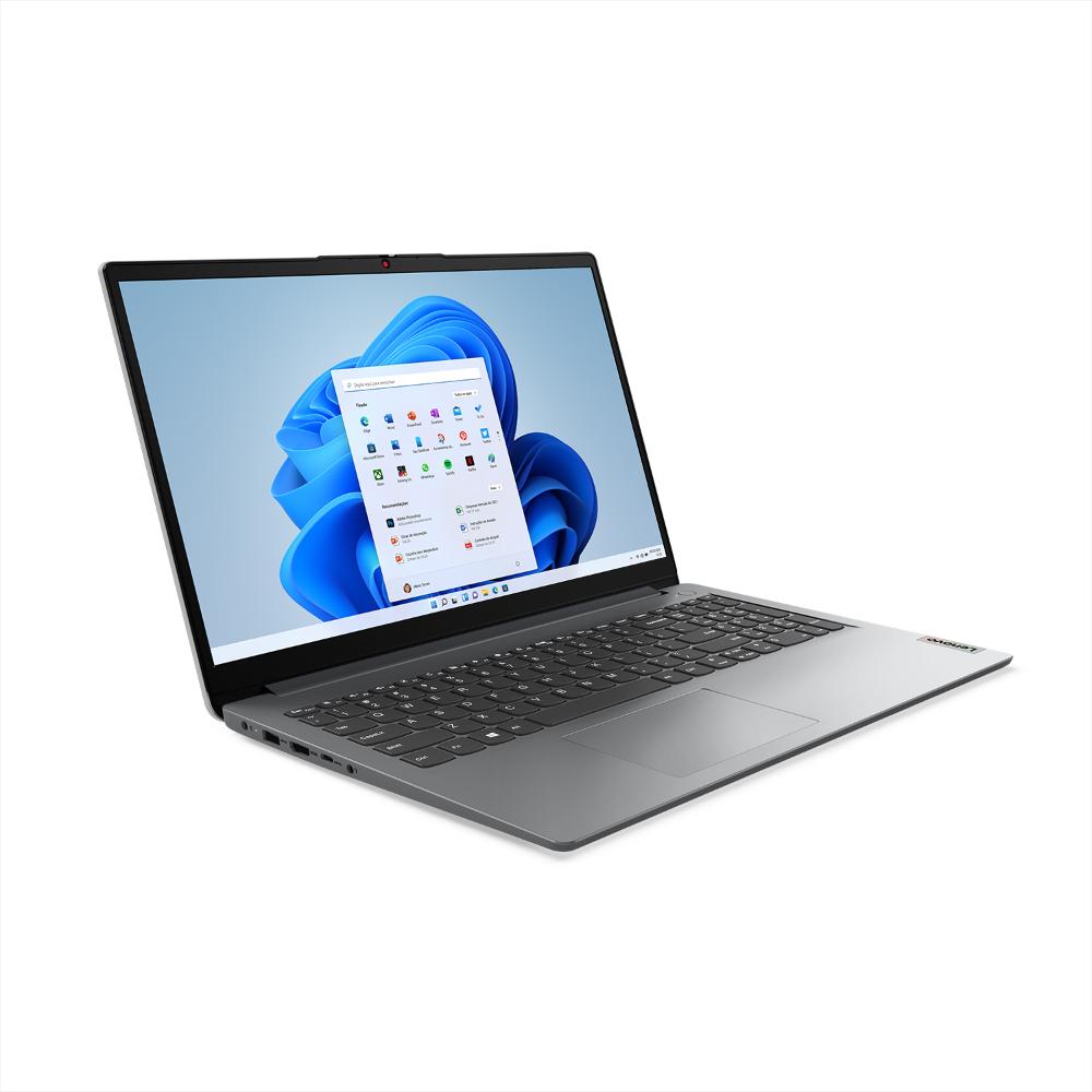 Notebook Lenovo IdeaPad 1i Celeron + Microsoft 365 Personal 4GB 128GB SSD W11 15.6" 82QH0007BR