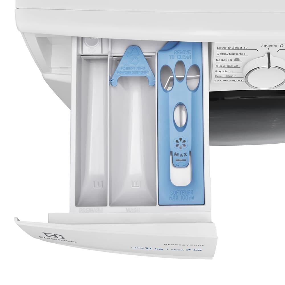 Miniatura Lava e Seca Electrolux Perfect Care Front Load 11Kg Branca LSP11 220