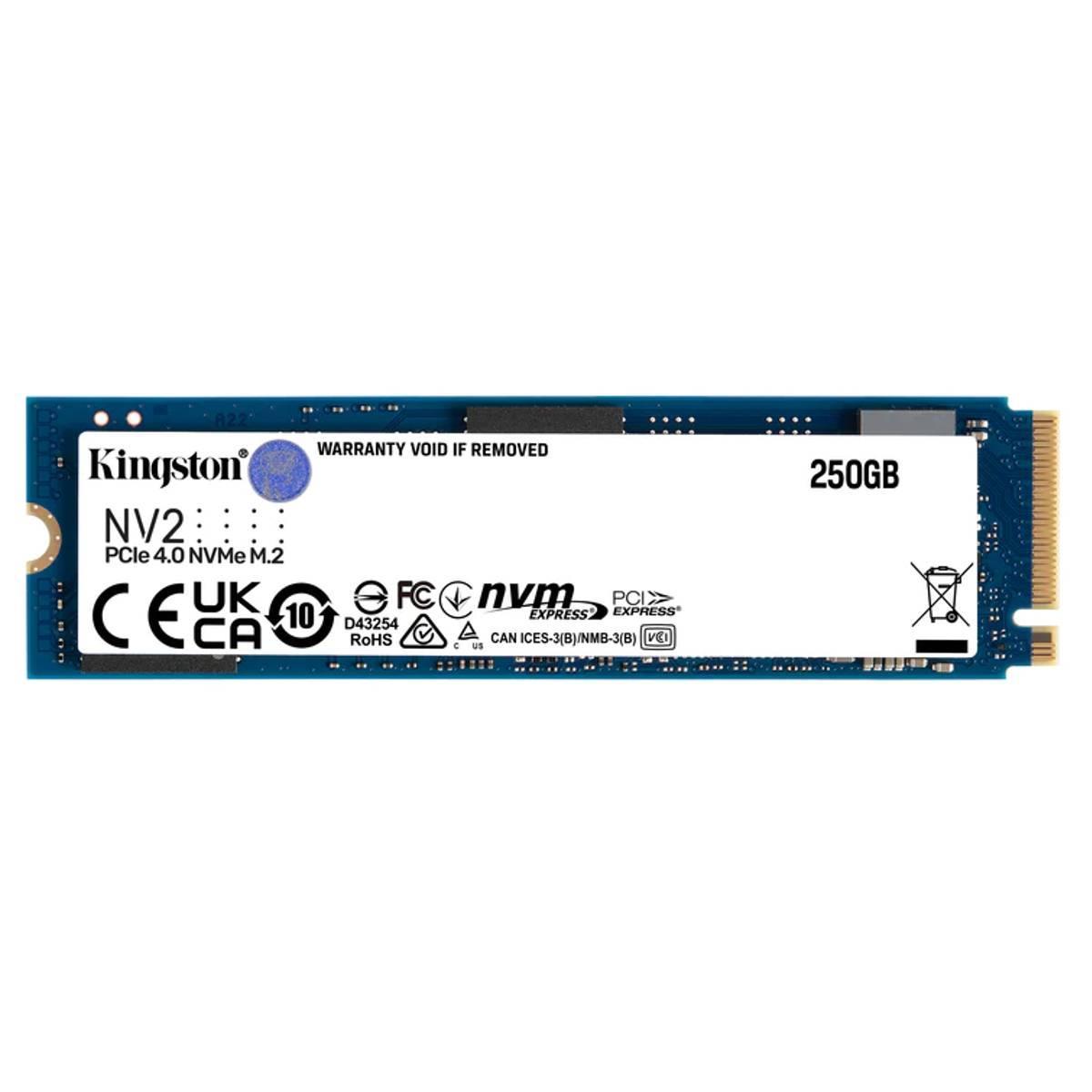 Miniatura Ssd Nv2 Pcie 4.0 Nvme M2 3.000Mb 250Gb Ultra Rápido Kingston
