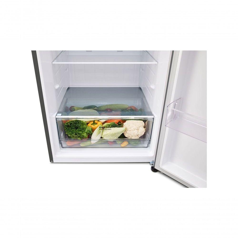 Geladeira LG Frost Free Inverter 461L Duplex Inox Look 110V