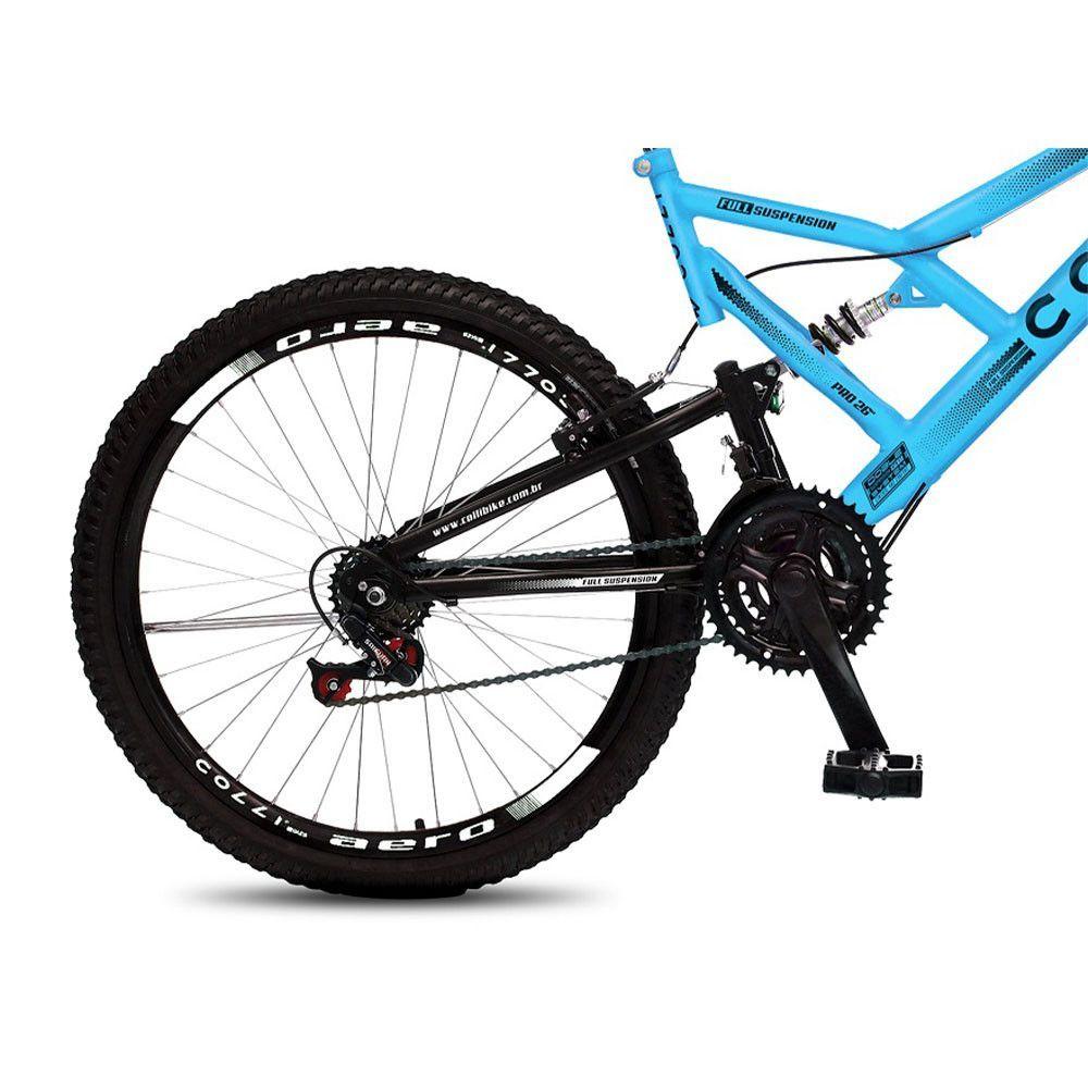 Miniatura Bicicleta Gps26 Aro 26 V-brake Colli Azul