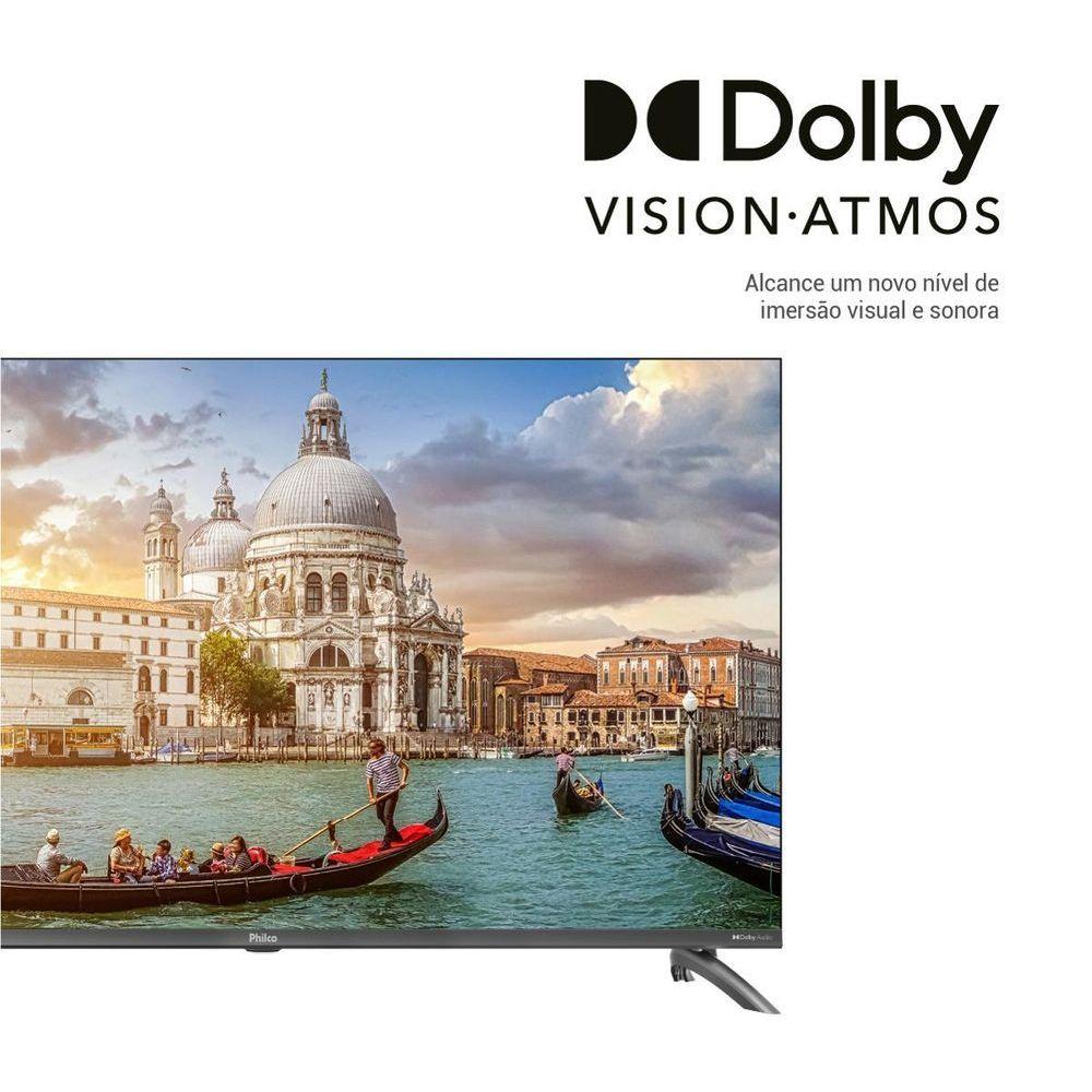 Smart TV 39\\\" Philco LED Android Borda Infinita PTV39M9GACGB Bivolt