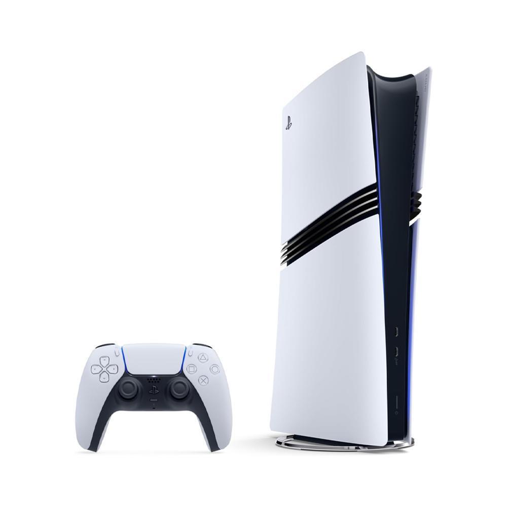 Miniatura Console Playstation 5 Pro Sony Ssd 2Tb Com Controle Branco