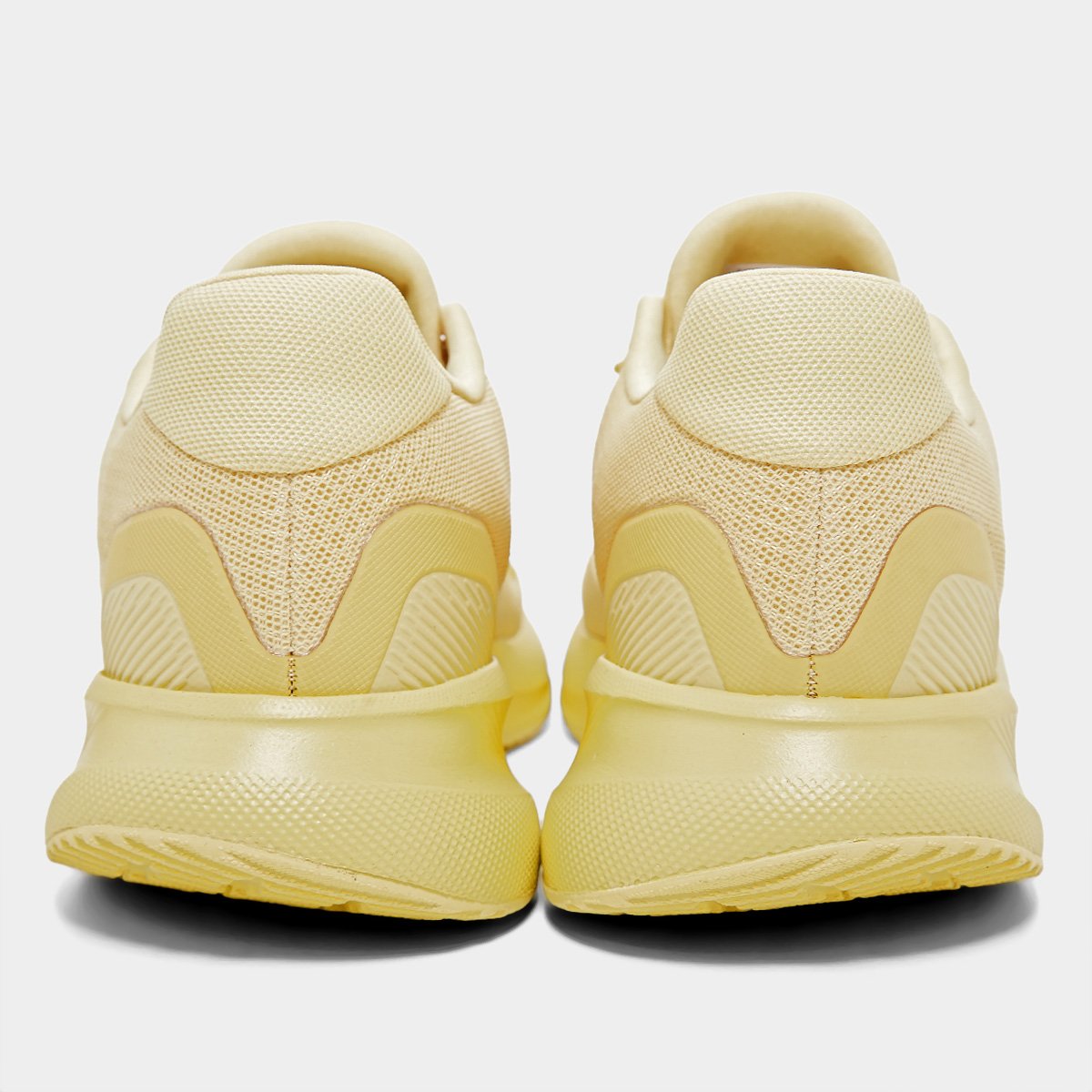 Miniatura Tênis Adidas Runfalcon 5 Feminino Amarelo+Branco - 34