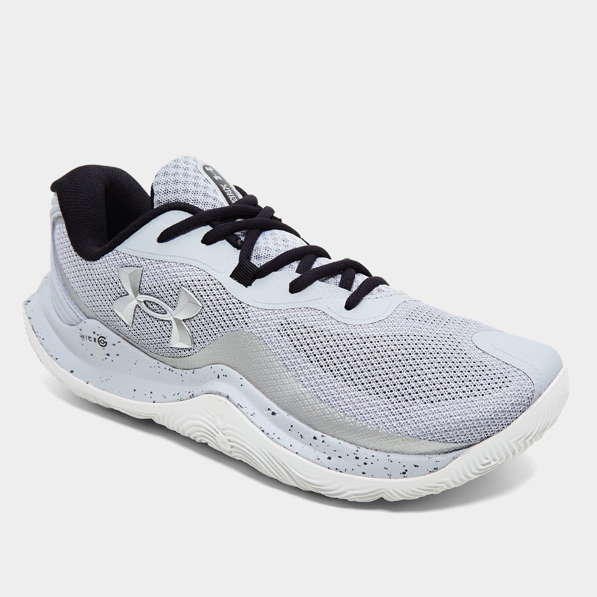 Miniatura Tênis Under Armour Buzzer 2 Masculino Cinza+Prata - 36
