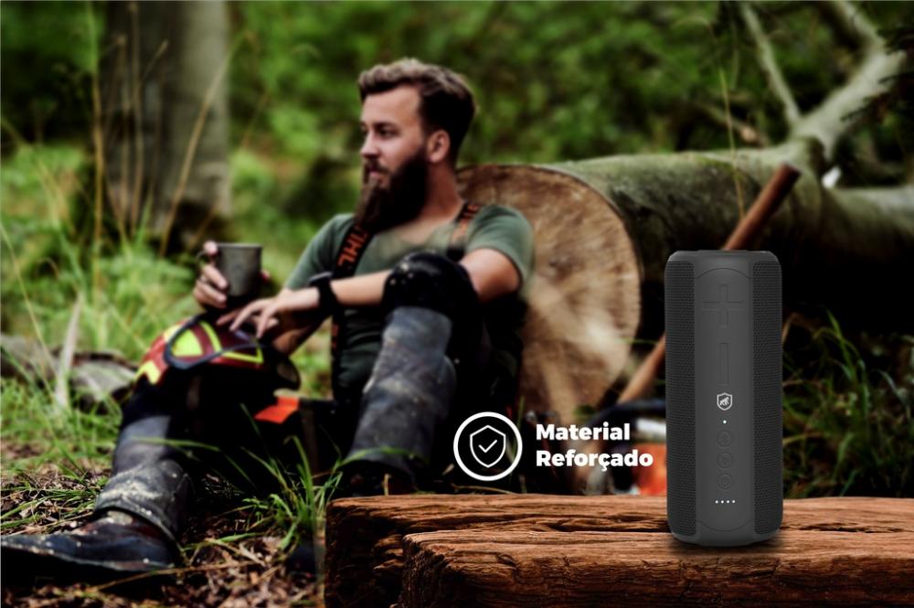 Miniatura Caixa de Som Bluetooth Atomic 20w - Gshield