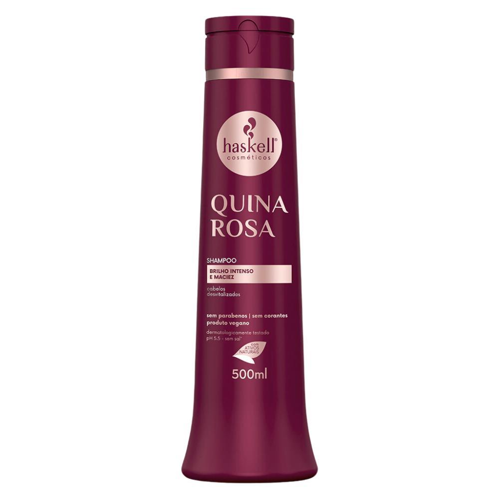 Miniatura Kit Quina Rosa Haskell Sh. Condicionador E Máscara 500Ml/G