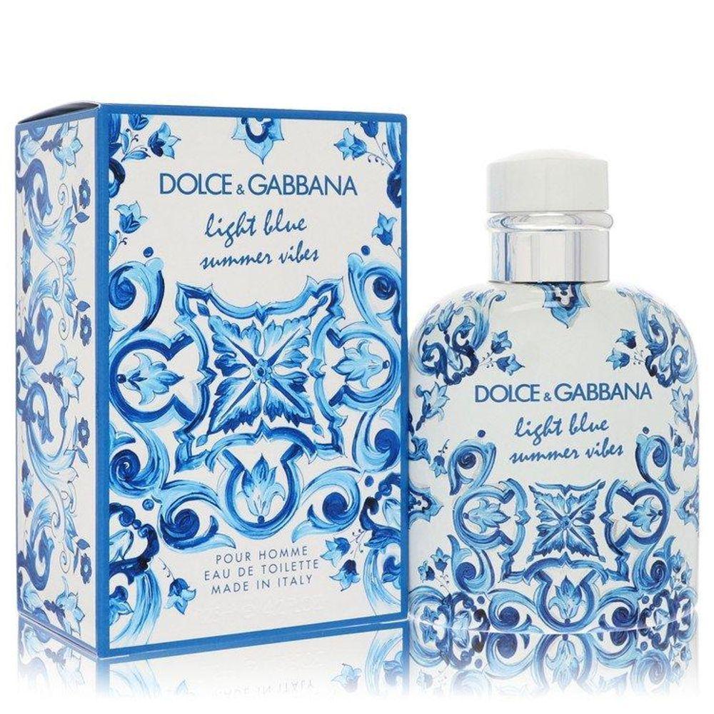 Miniatura Perfume Masculino Light Blue Summer Vibes Dolce & Gabbana Eau De Toilette 125 ml