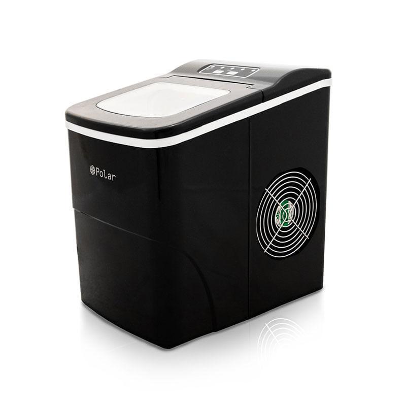 Miniatura Máquina Gelo Polar Ice Maker Preto 15Kg 127V