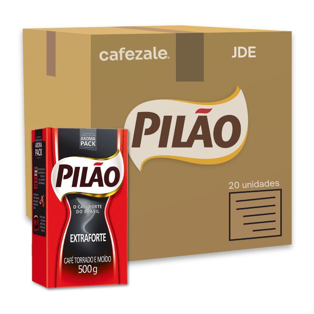 Miniatura Café Pilão Torrado E Moído Extra Forte 20 Pacotes De 500G