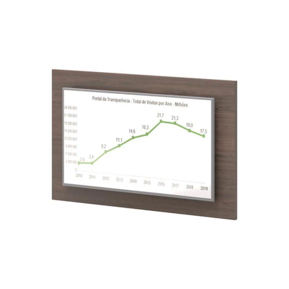 Miniatura Painel De Tv 40 Polegadas Guitar Freijo Preto