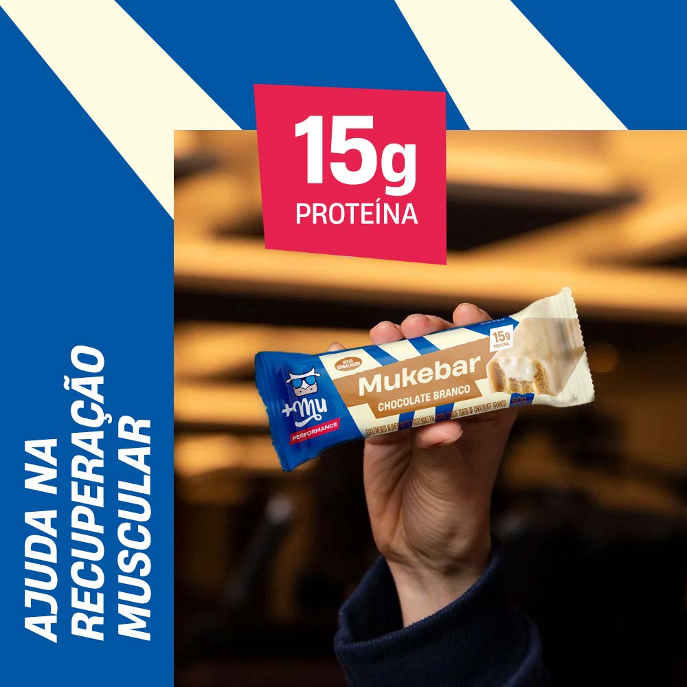 Miniatura Display Mukebar Mais Mu Performance Chocolate Branco 12un