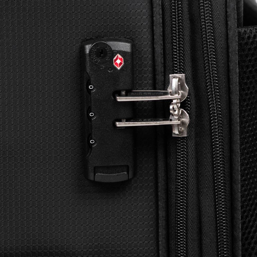 Miniatura Mala Média Poliéster 4 Rodas Swiss One Verbier II Preto Preto - M