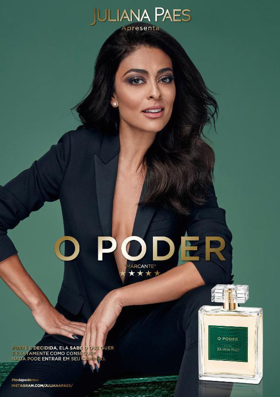 Perfume Juliana Paes O Poder Deo Colônia 100Ml Deo colônia - verde - Perfume - Feminino - Adultos - Juliana paes - Dia e Noite - 100ml - Colônia