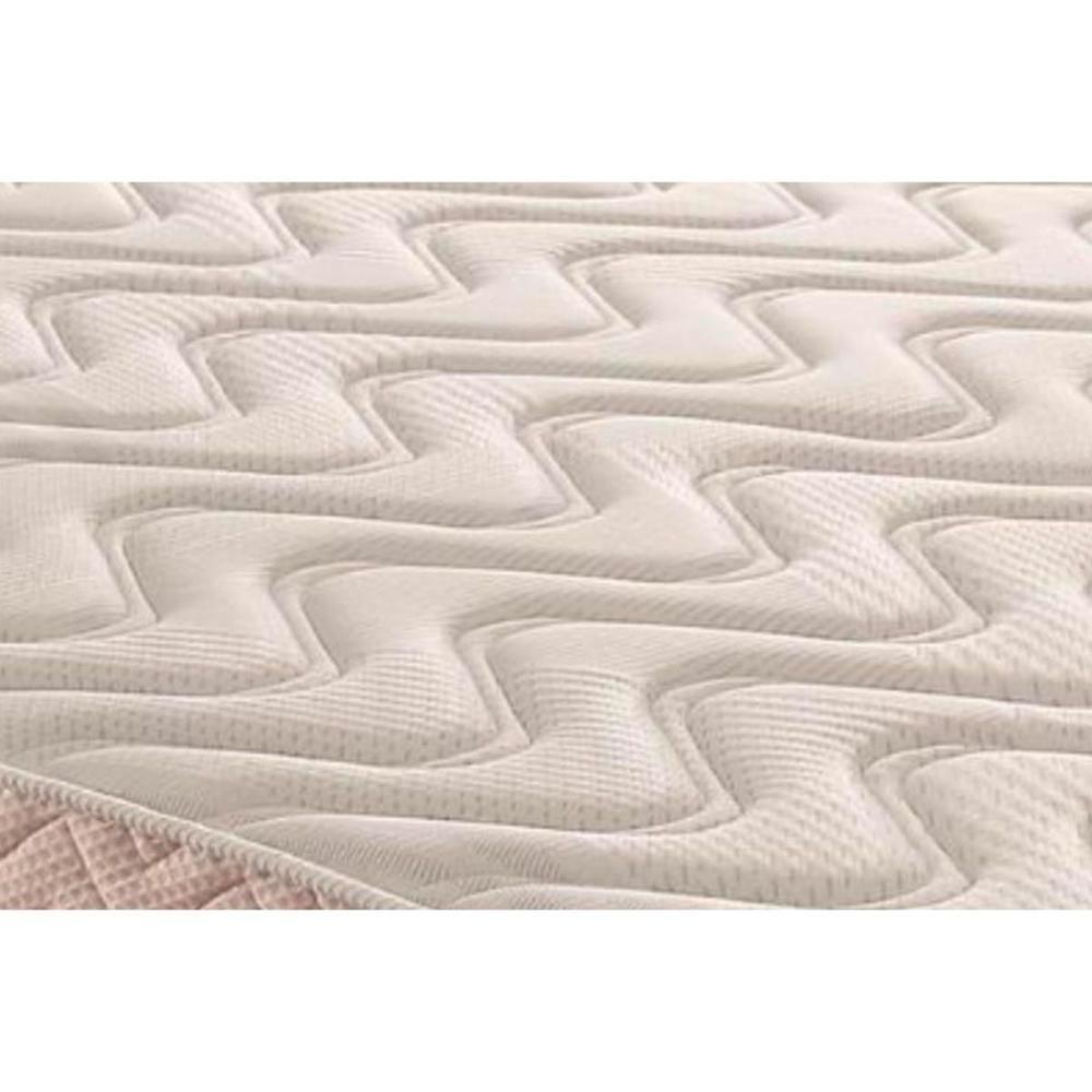 Miniatura Cama Box Queen: Colchão Molas Masterpocket Ensacadas Paropas Aghata + Base Rústico Bege(158X198)