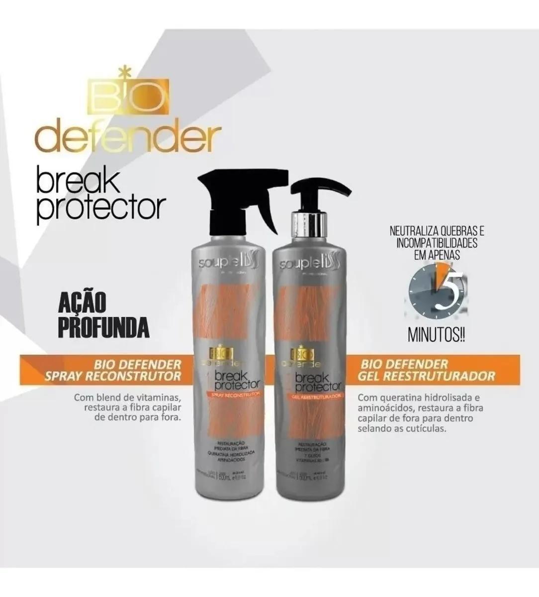 Bio Defender Kit Bio Defender 500Ml Souplel… | Shopping do Inter